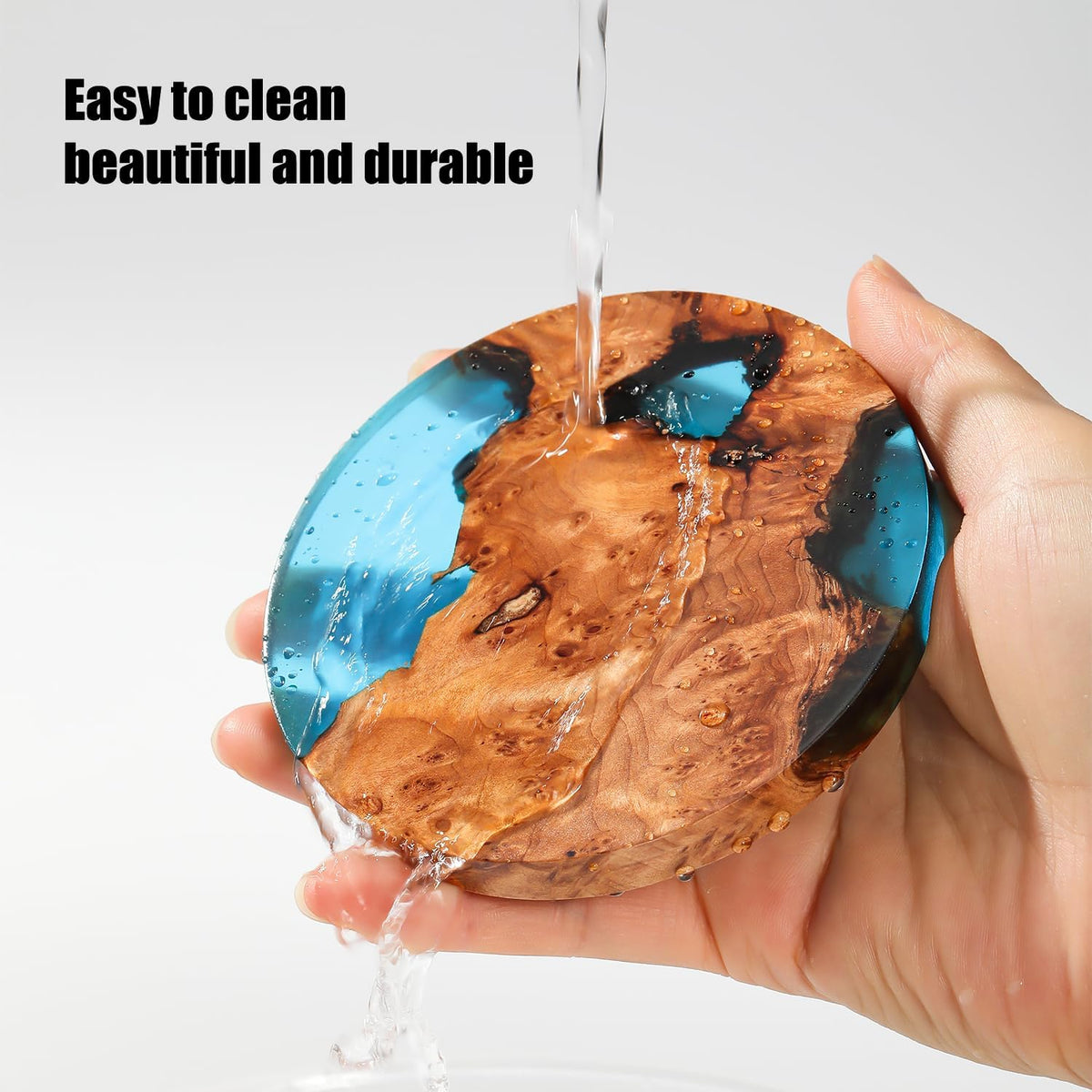 SET OF 6 EPOXY COASTER