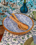 WOODEN BOWL SPOON SET