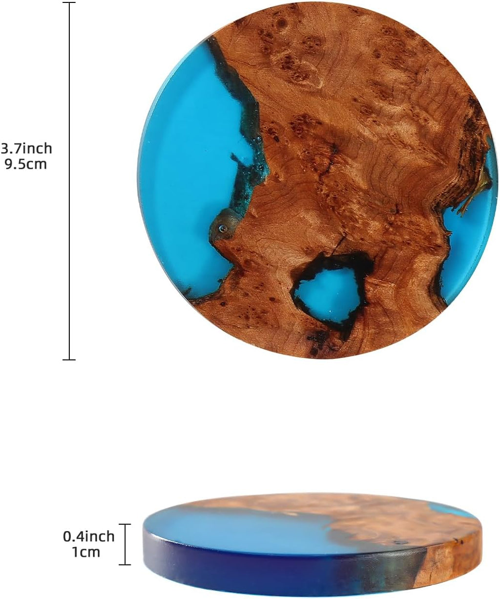 SET OF 6 EPOXY COASTER