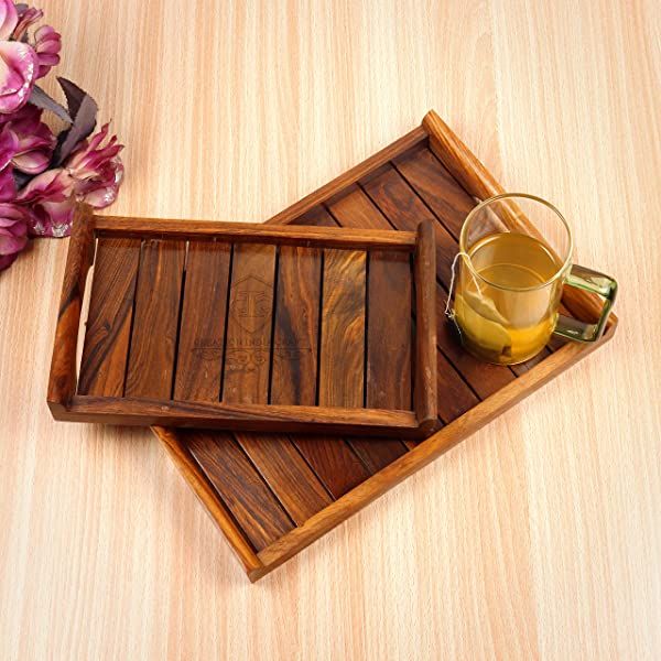 Wooden TRAY SET